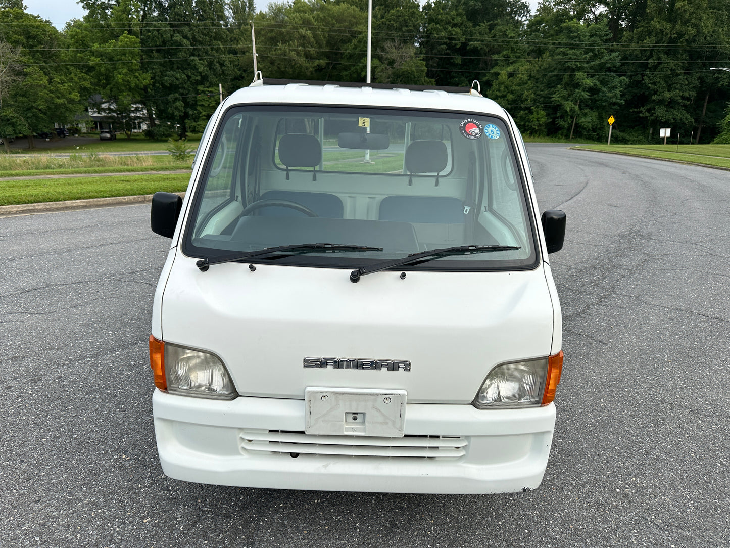 2000 SUBARU SAMBAR 4WD - A/C - POWER STEERING & AIRBAG — LOT#583