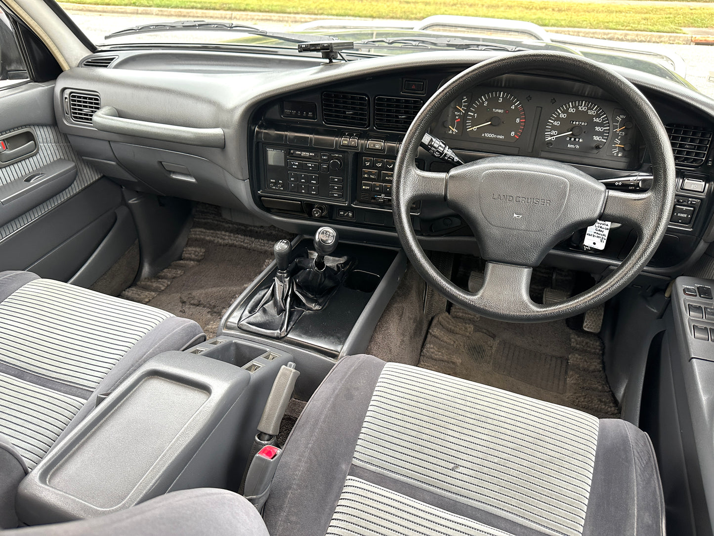 1992 Toyota Land Cruiser HDJ81 VX - 4WD - 5 Speed Manual - TURBO DIESEL- 90k Miles — LOT#652