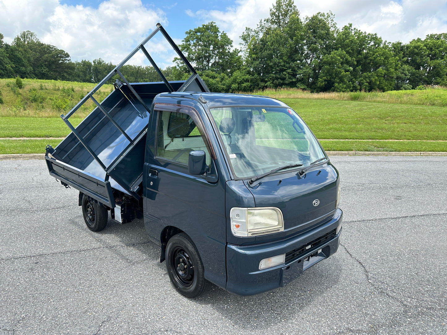 2000 DAIHATSU HIJET 3-WAY DUMP 4WD - A/C - FUEL INJECTION