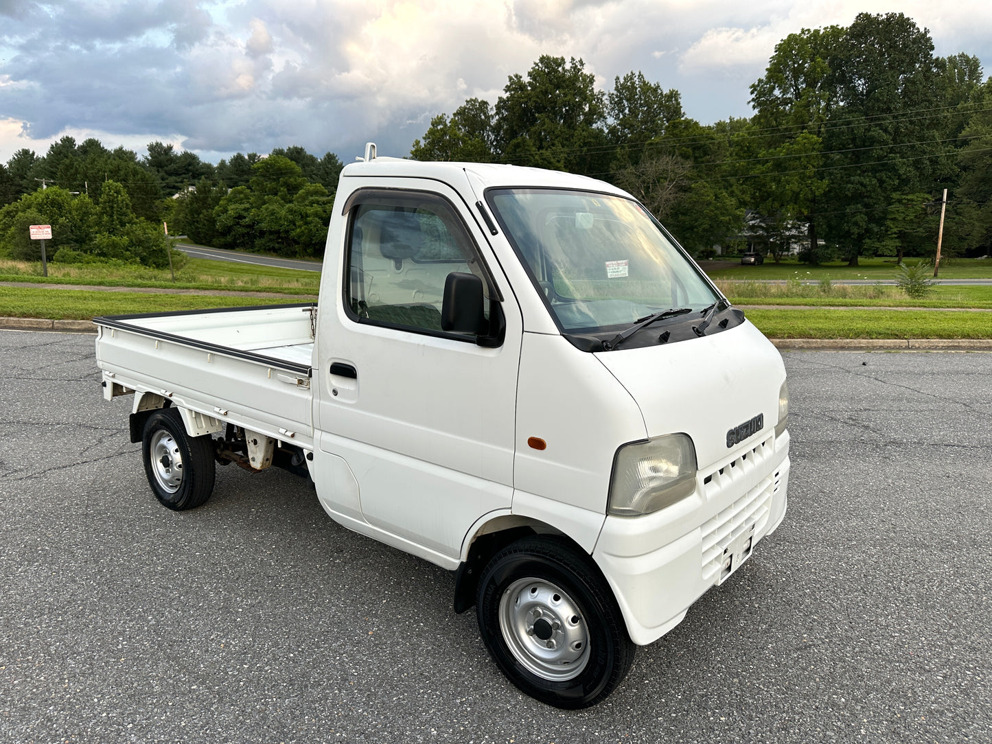 2000 SUZUKI CARRY 4WD - A/C - FUEL INJECTED — LOT#592