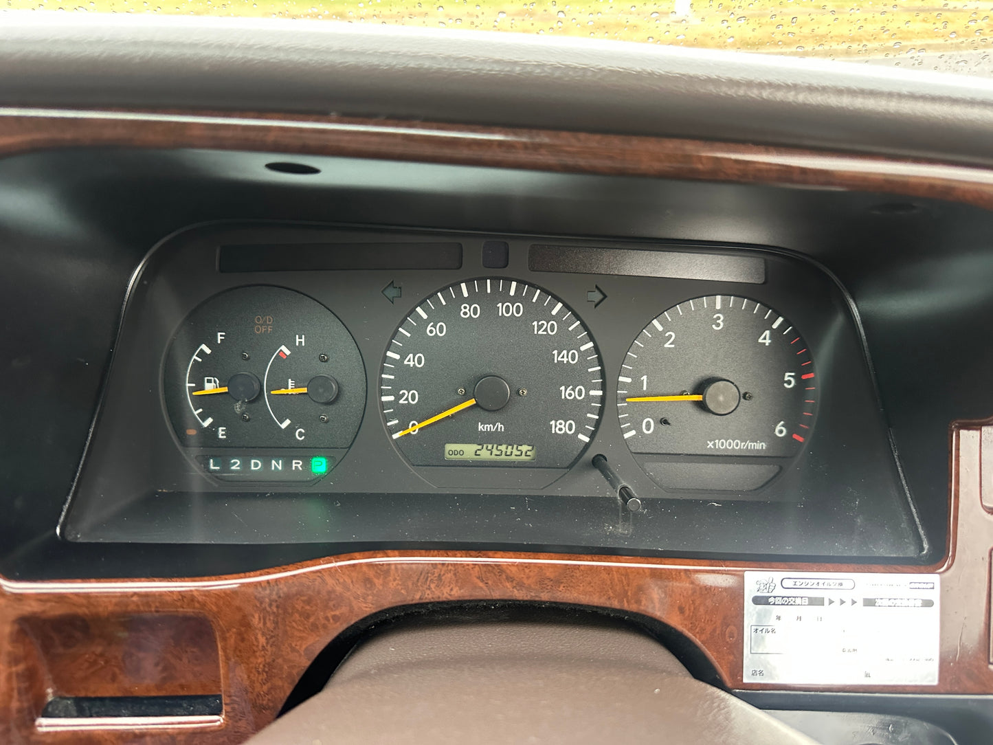 1999 TOYOTA HIACE SUPER CUSTOM LIVING SALOON EX 4WD — INTERCOOLER TURBO DIESEL — LOT#719