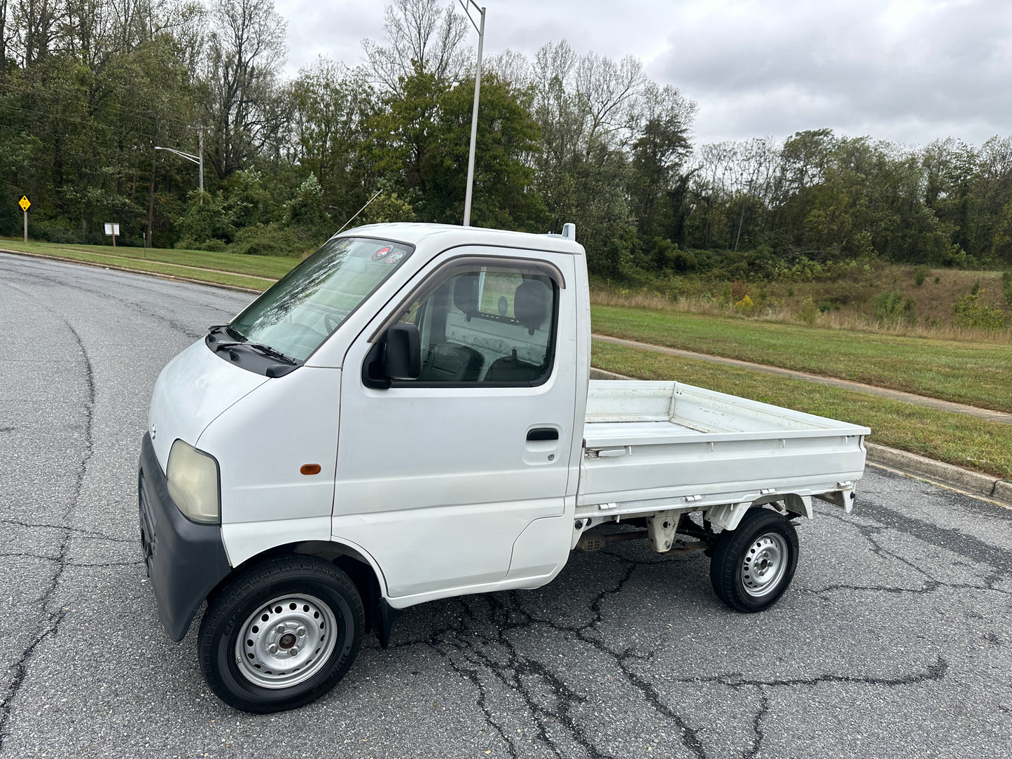 1999 SUZUKI CARRY -4WD -FUEL INJECTED -2 SPEED TRANSFER-CASE -A/C — LOT#617