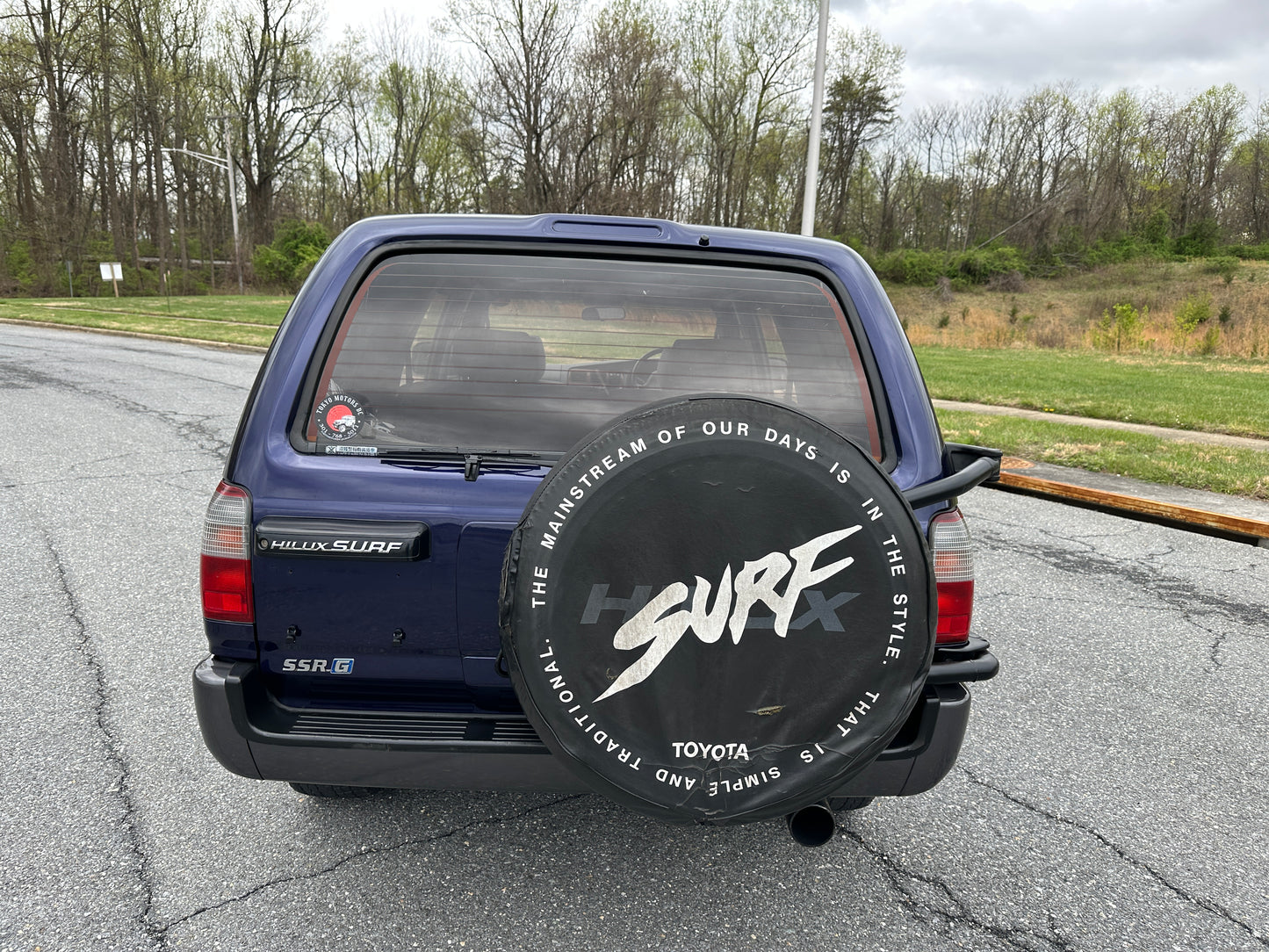 1996 TOYOTA HILUX SURF KZN185 SSR-G WITH 5 SPEED MANUAL TRANSMISSION