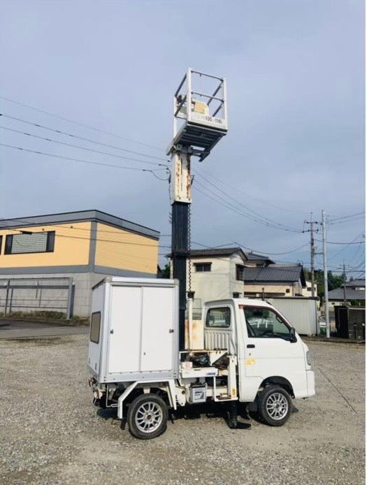 VERY RARE! 2000 DAIHATSU HIJET AERIAL WORK PLATFORM TRUCK 4WD