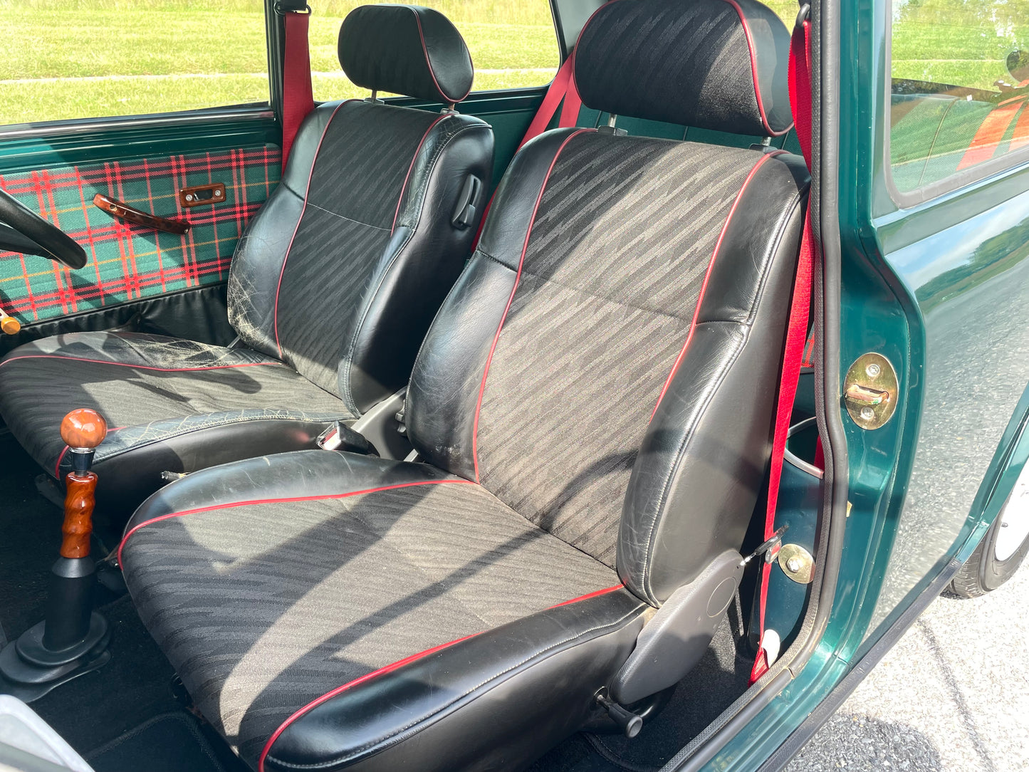 This 1995 Rover Mini Tartan