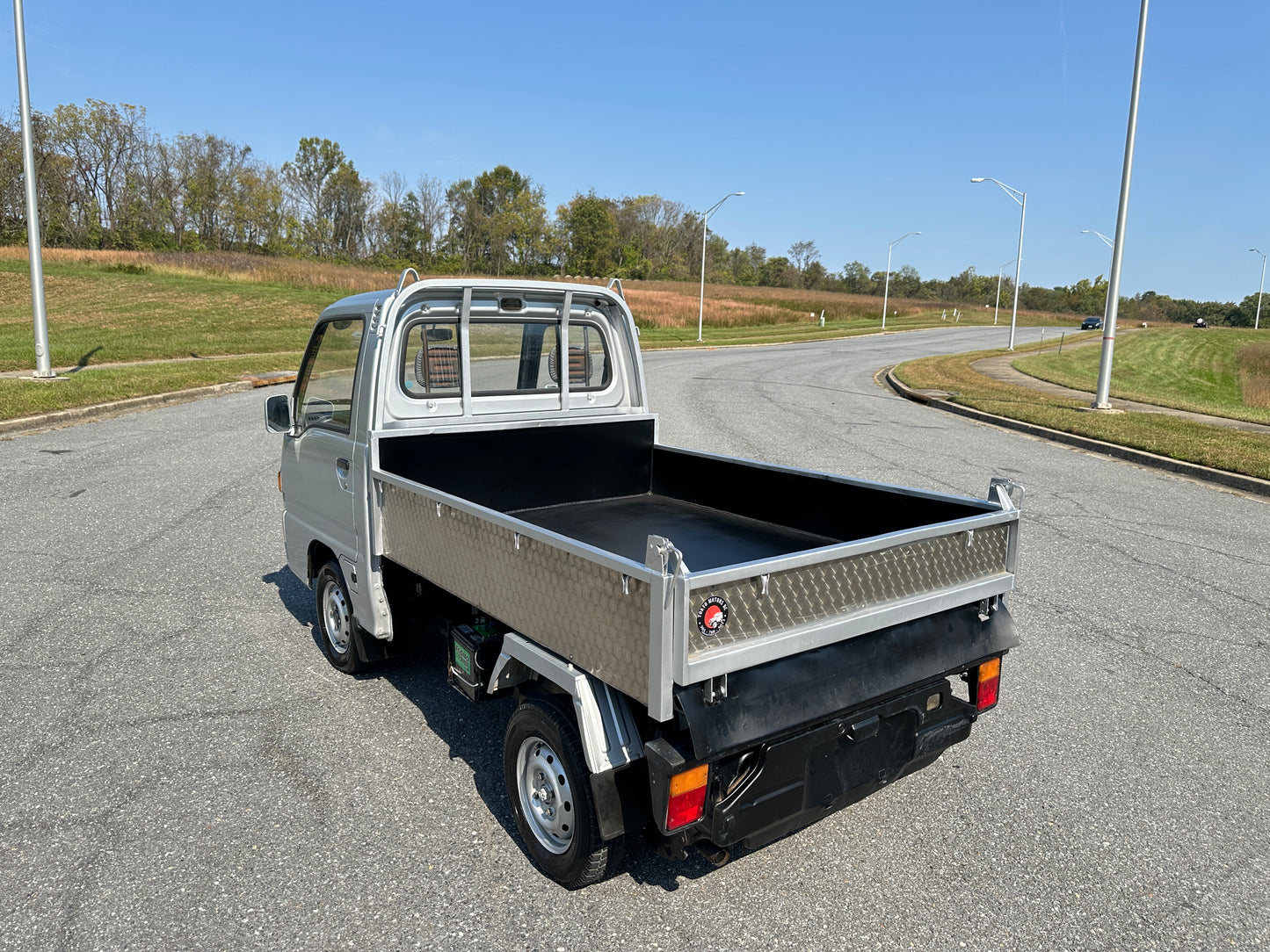 1992 SUBARU SAMBAR DUMP TRUCK V-KS4