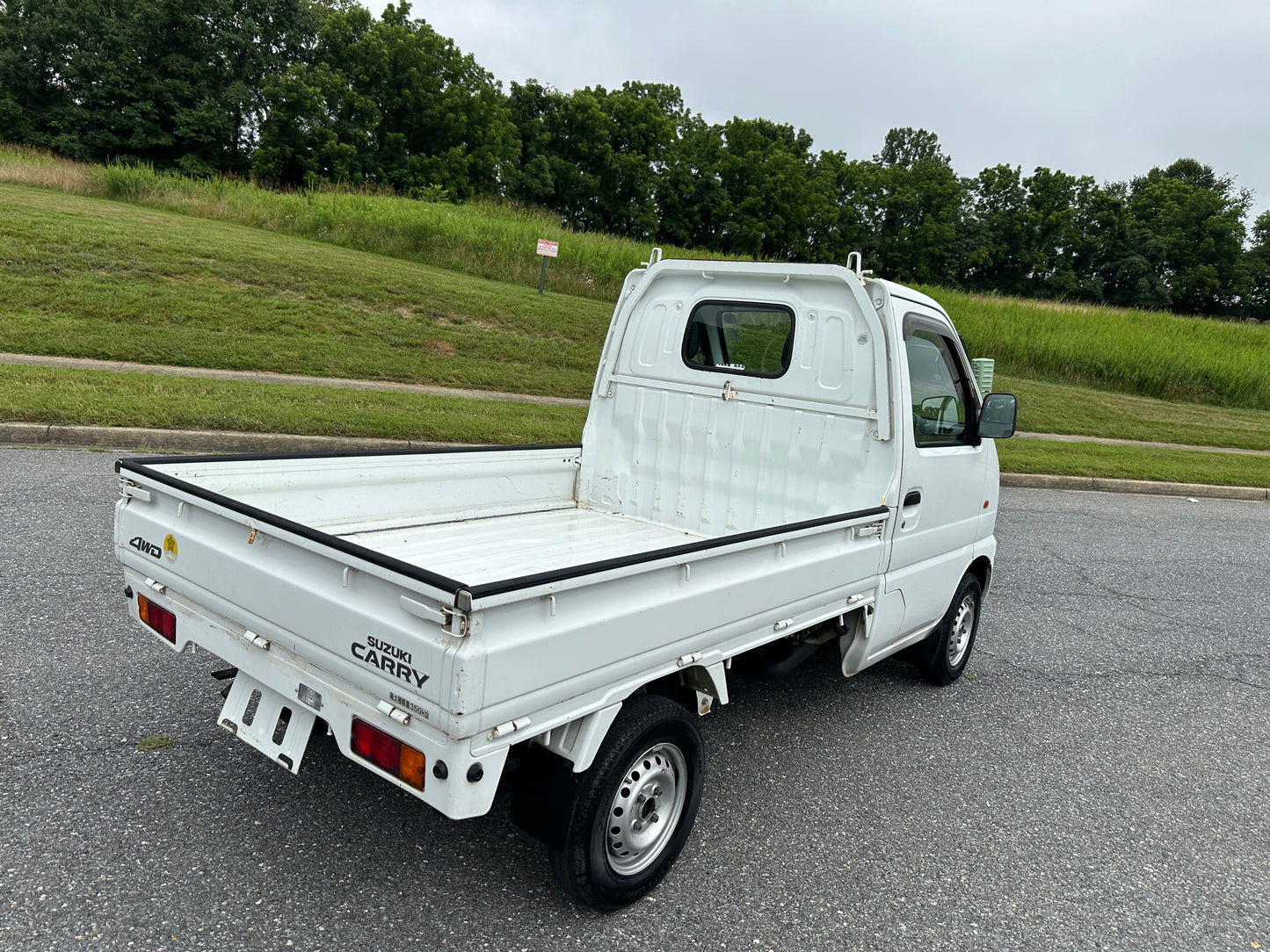 2000 SUZUKI CARRY 4WD - A/C - FUEL INJECTED — LOT#609