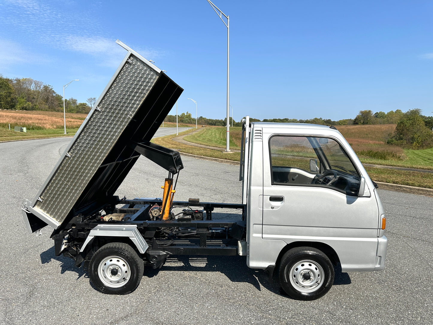 1992 SUBARU SAMBAR DUMP TRUCK V-KS4