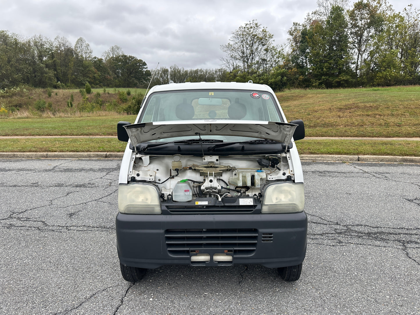 1999 SUZUKI CARRY -4WD -FUEL INJECTED -2 SPEED TRANSFER-CASE -A/C — LOT#617
