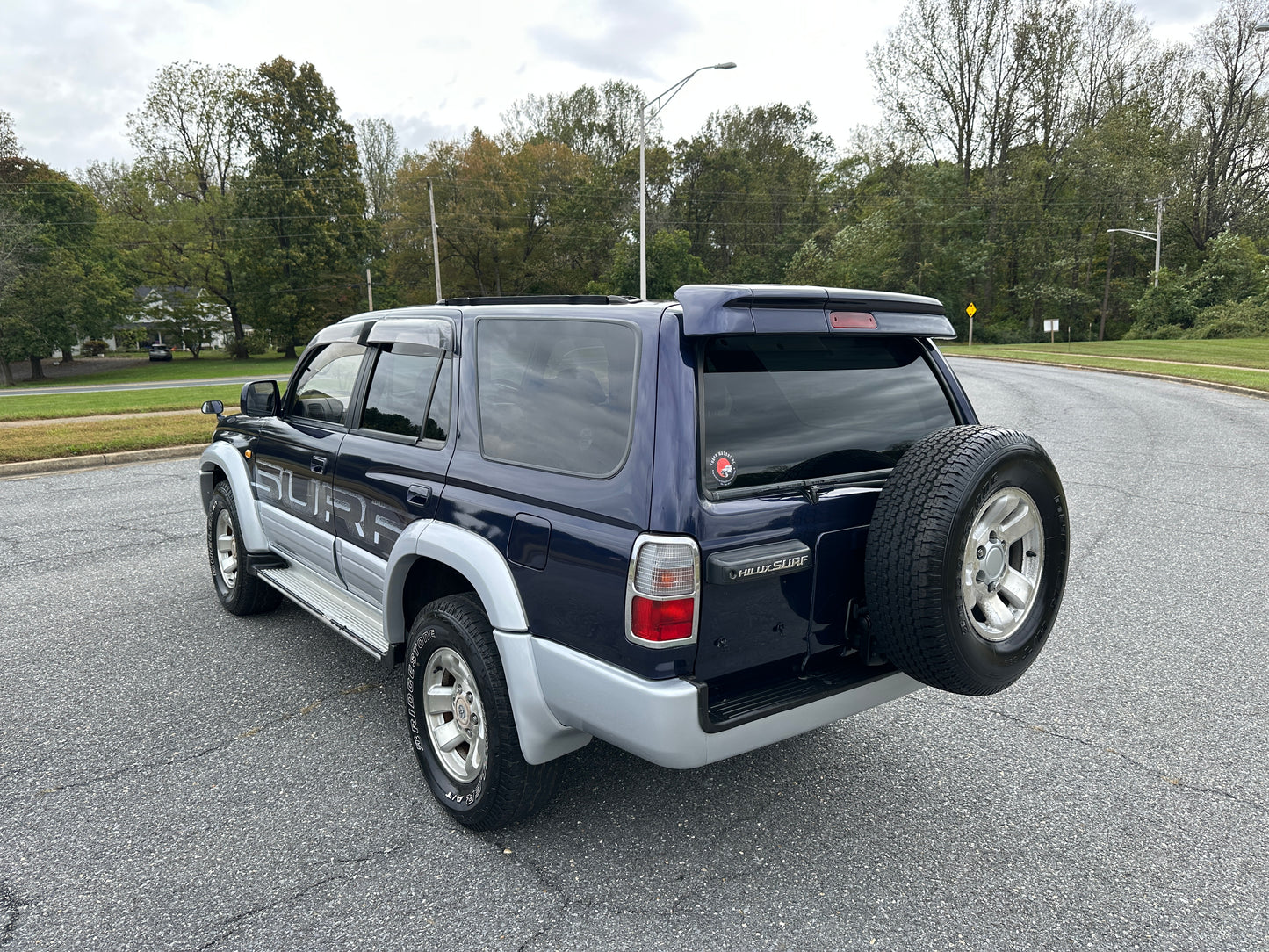 1996 Toyota Hilux Surf SSR-G - 4WD - INTERCOOLED TURBO DIESEL — LOT#655