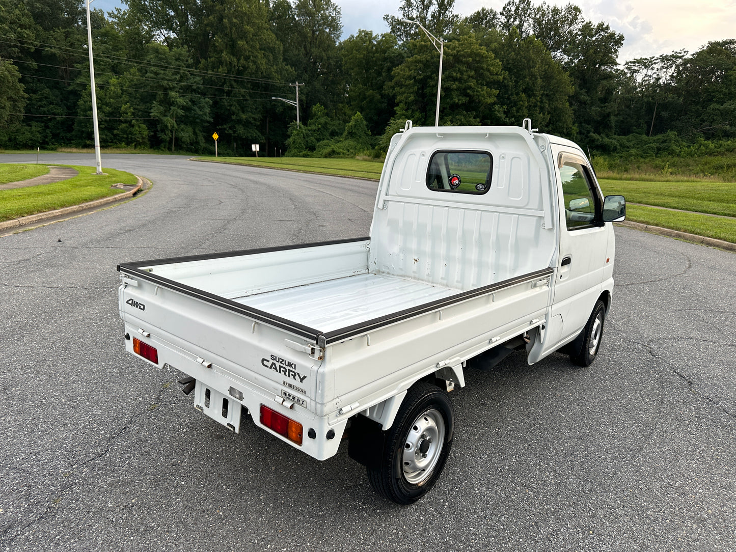 2000 SUZUKI CARRY 4WD - A/C - FUEL INJECTED — LOT#592