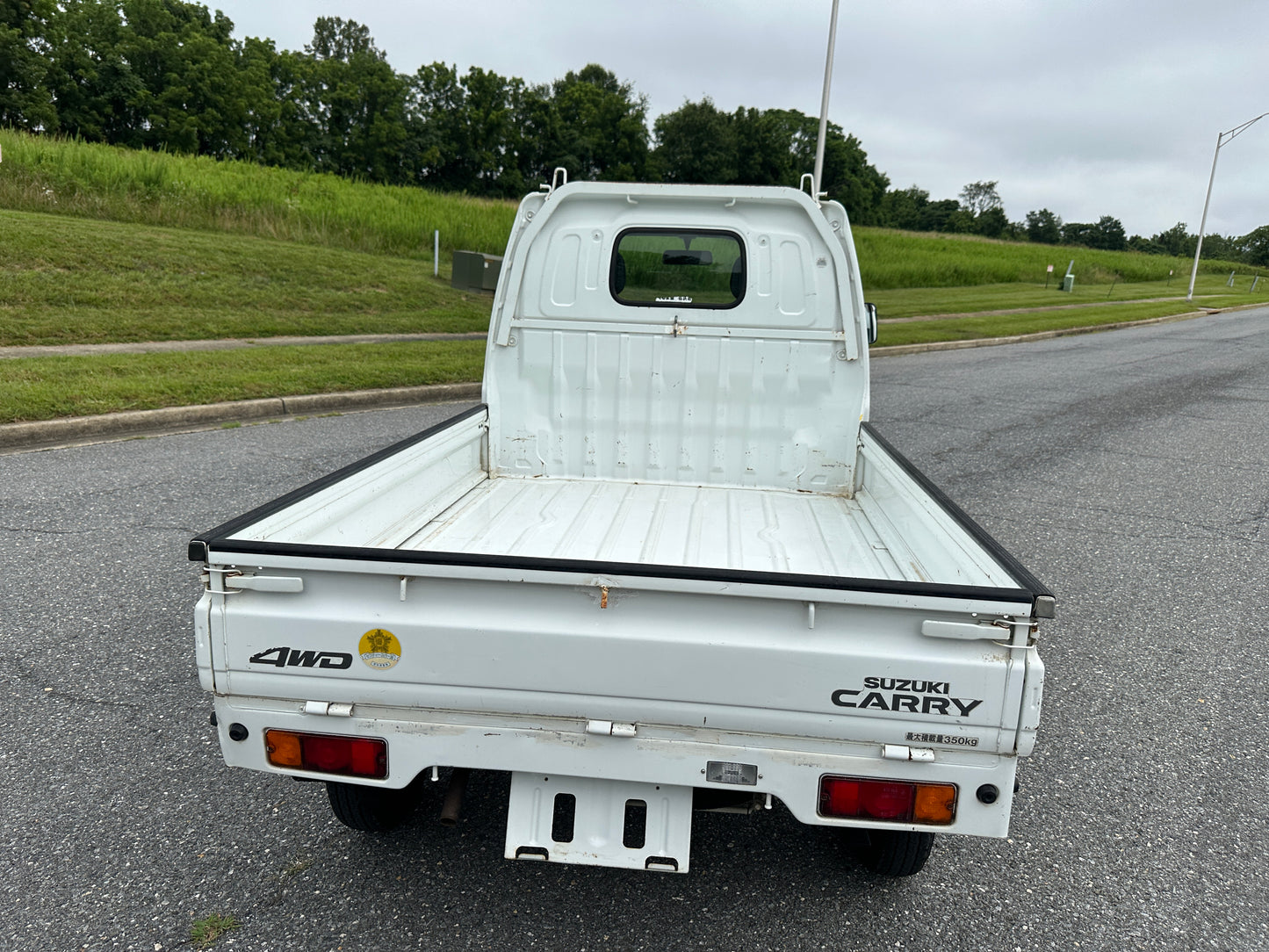 2000 SUZUKI CARRY 4WD - A/C - FUEL INJECTED — LOT#609