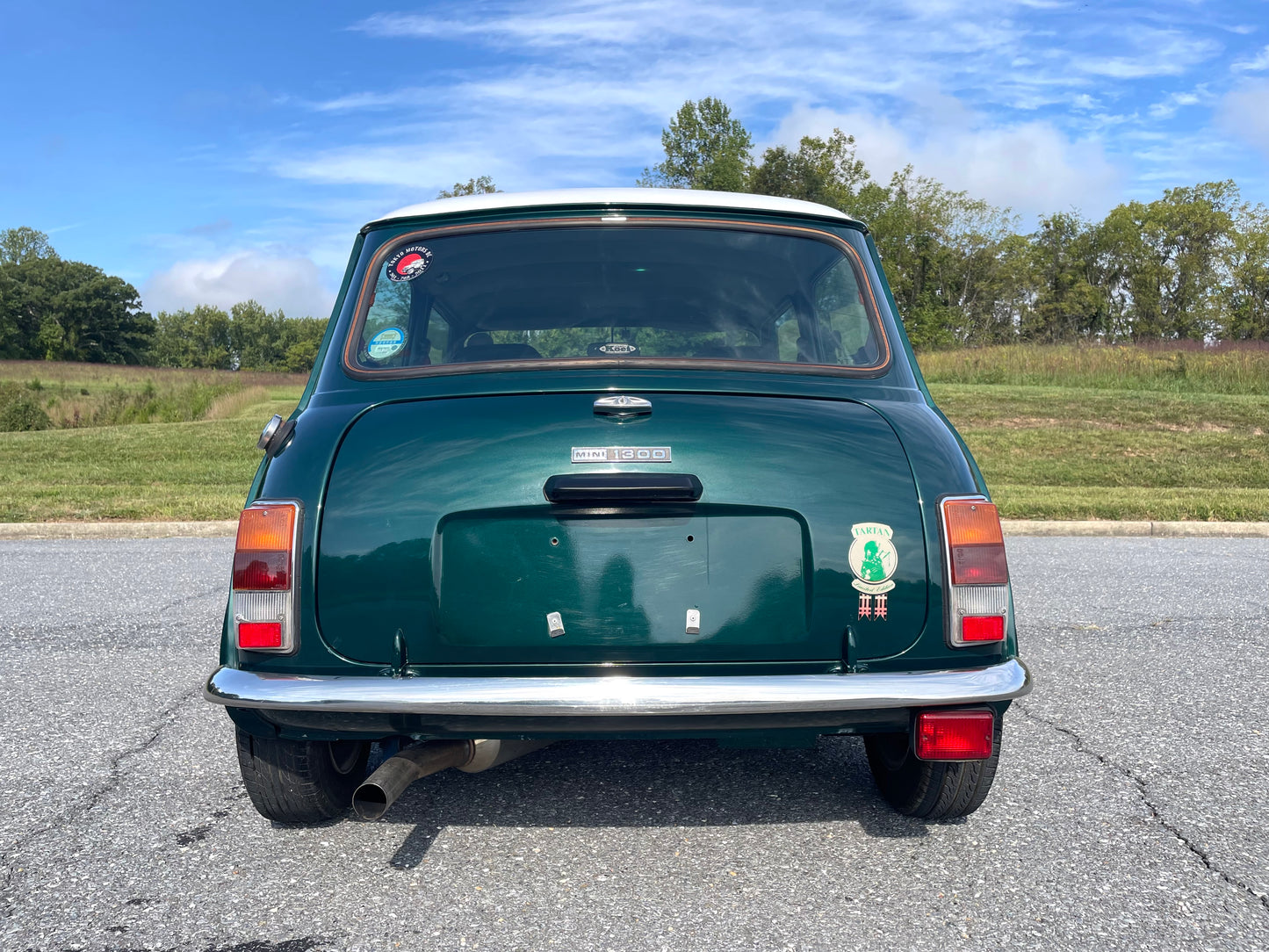This 1995 Rover Mini Tartan