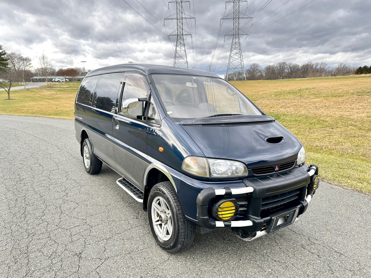 1995 MITSUBISHI DELICA SPACE GEAR EXCEED 4WD LONG WHEELBASE PF8W