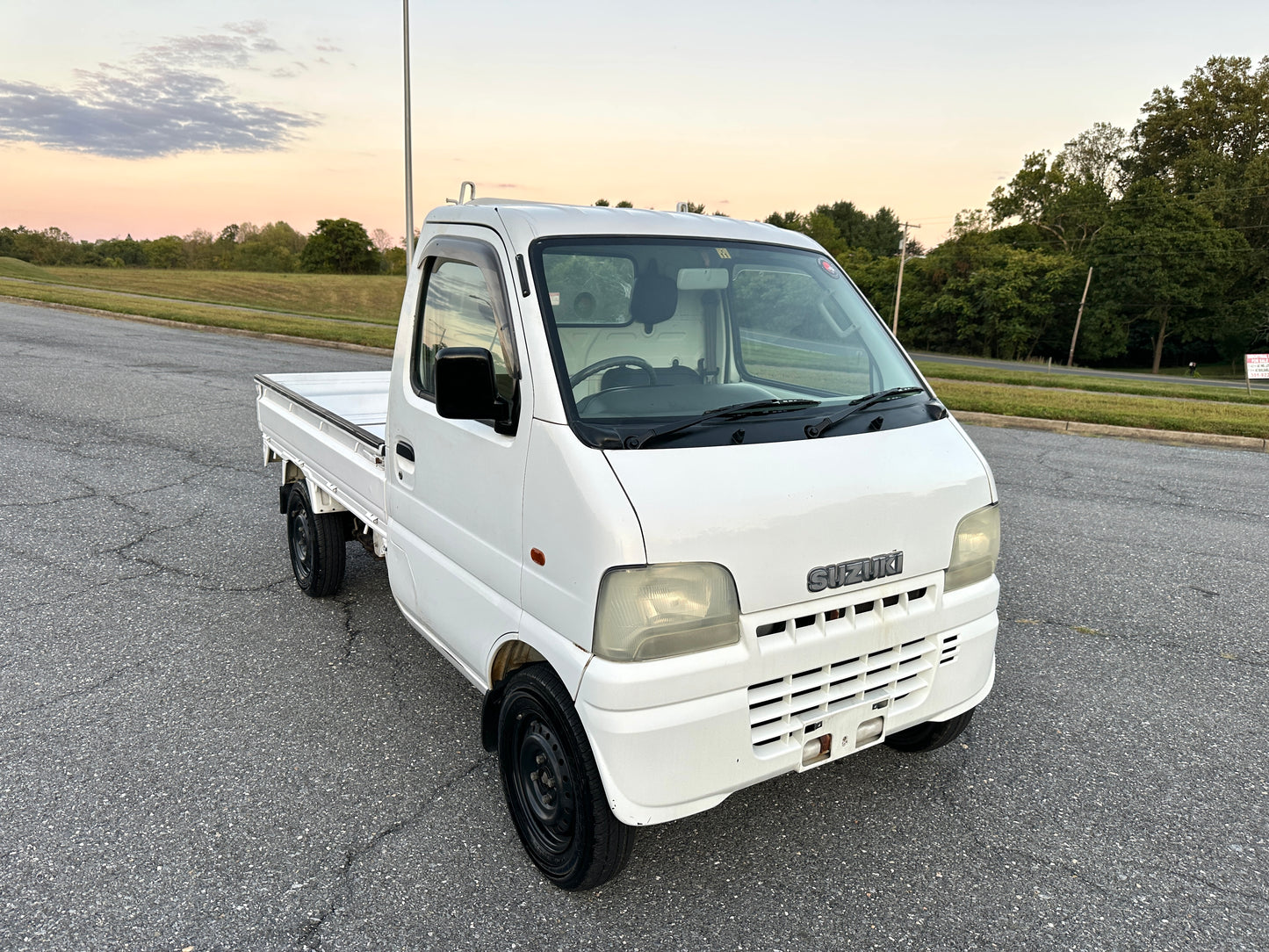 2000 SUZUKI CARRY -4WD -FUEL INJECTED -2 SPEED TRANSFER-CASE — LOT#625