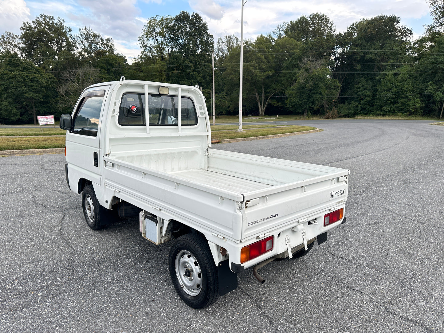1992 HONDA ACTY SDX 4WD — LOT#649
