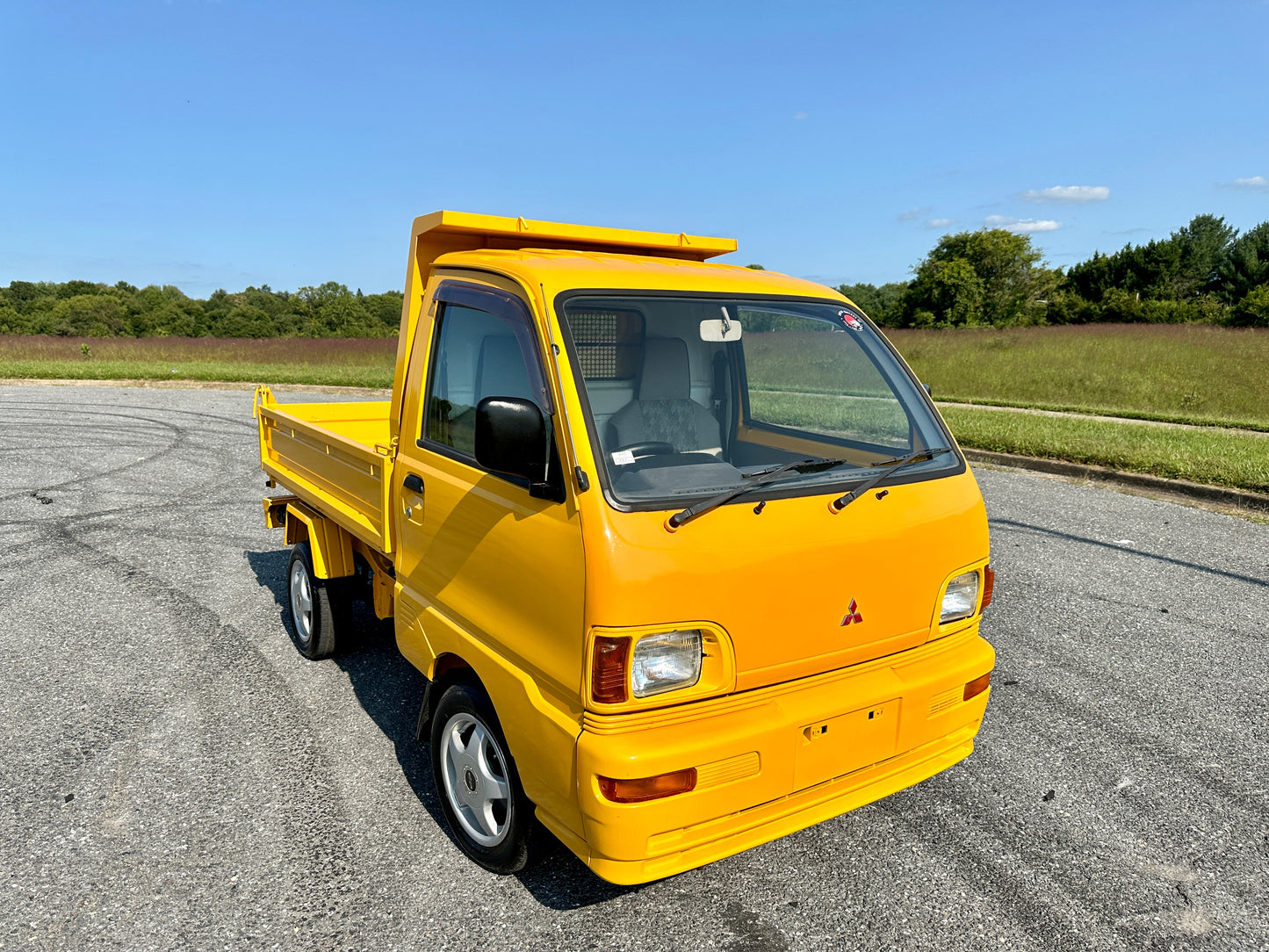 1997 MITSUBISHI MINICAB PTO DUMP TRUCK V-U42T