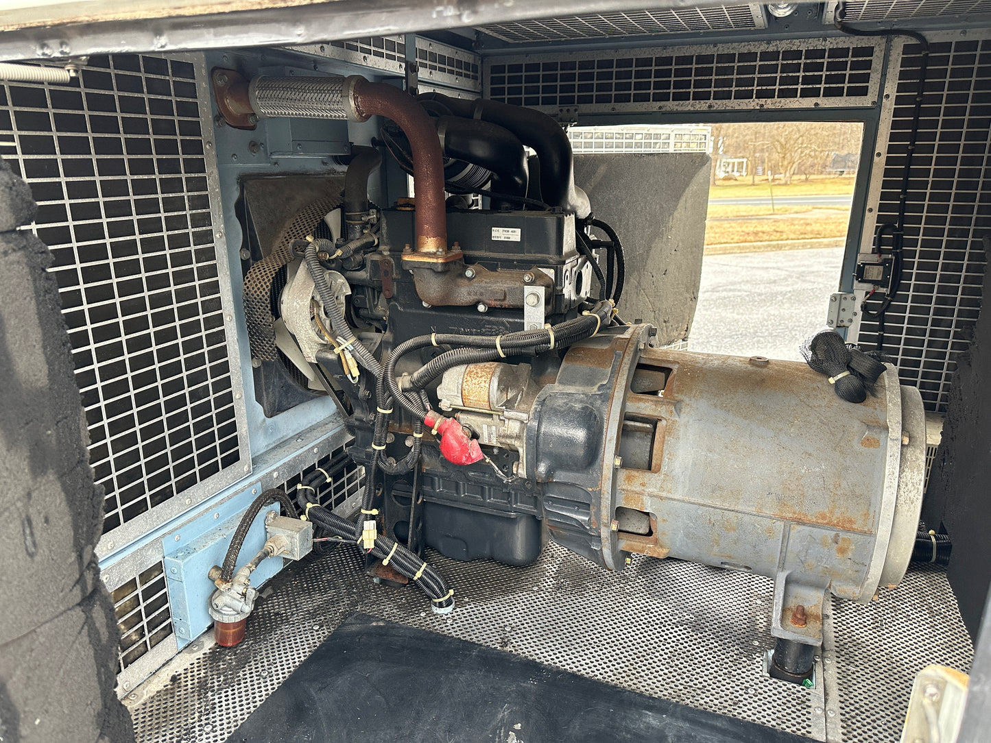 2000 DAIHATSU HIJET POWER GENERATOR TRUCK GD-S210P