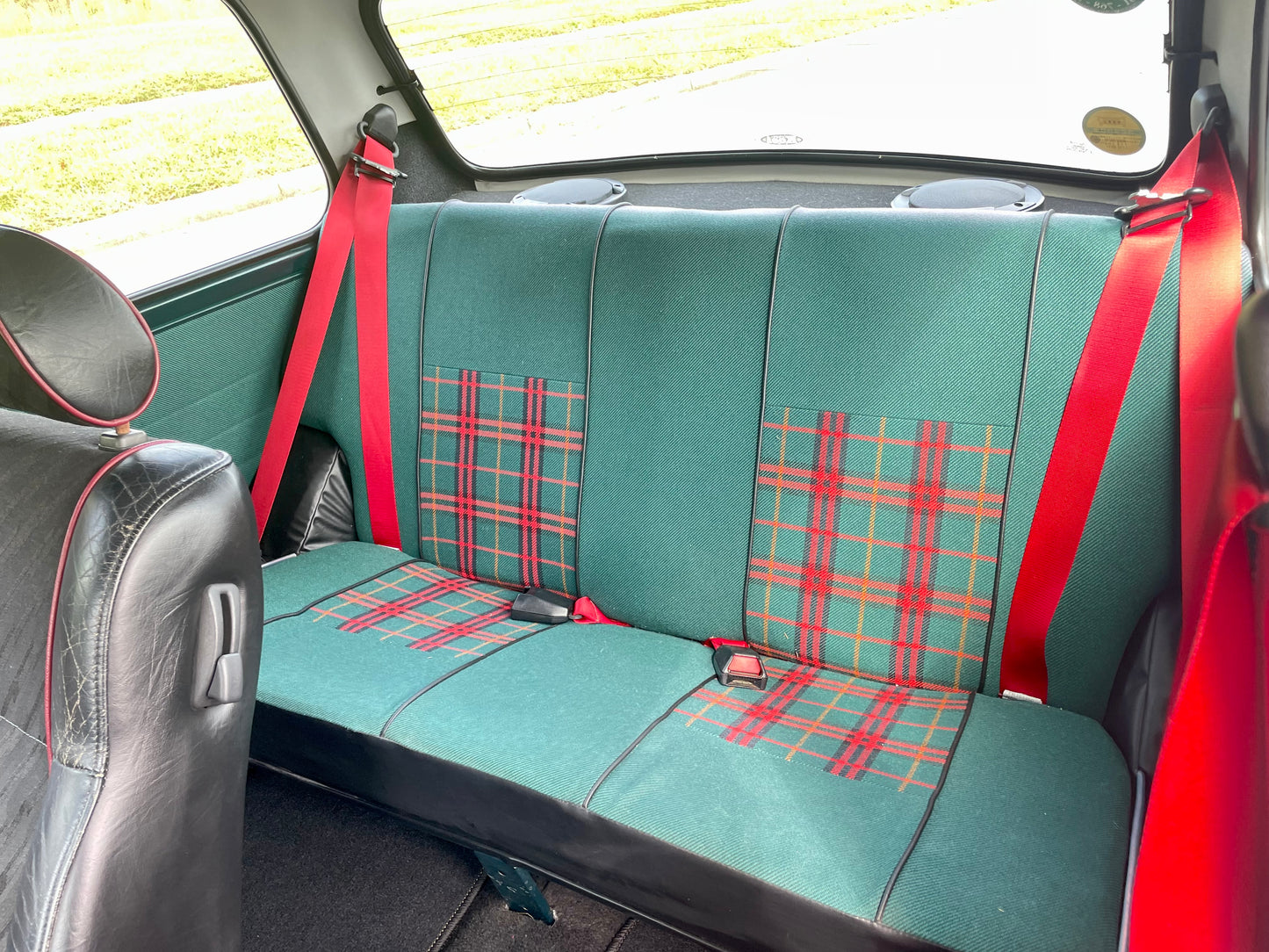 This 1995 Rover Mini Tartan