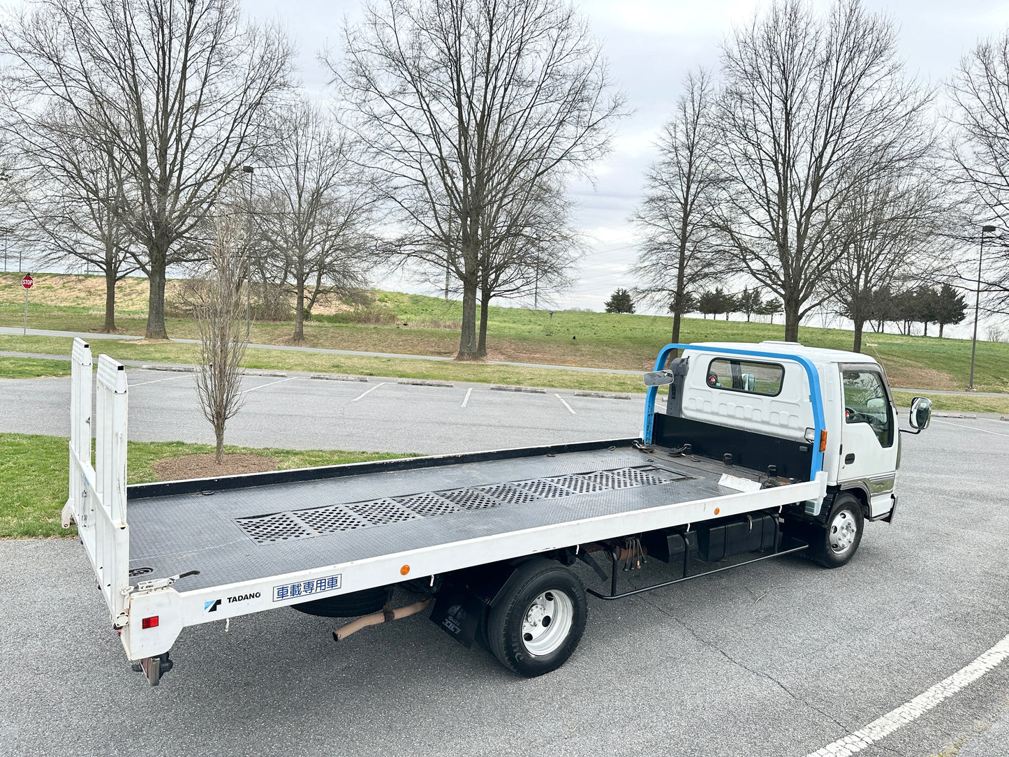 1997 ISUZU ELF ROLLBACK CAR HAULER KC-NPR70PV