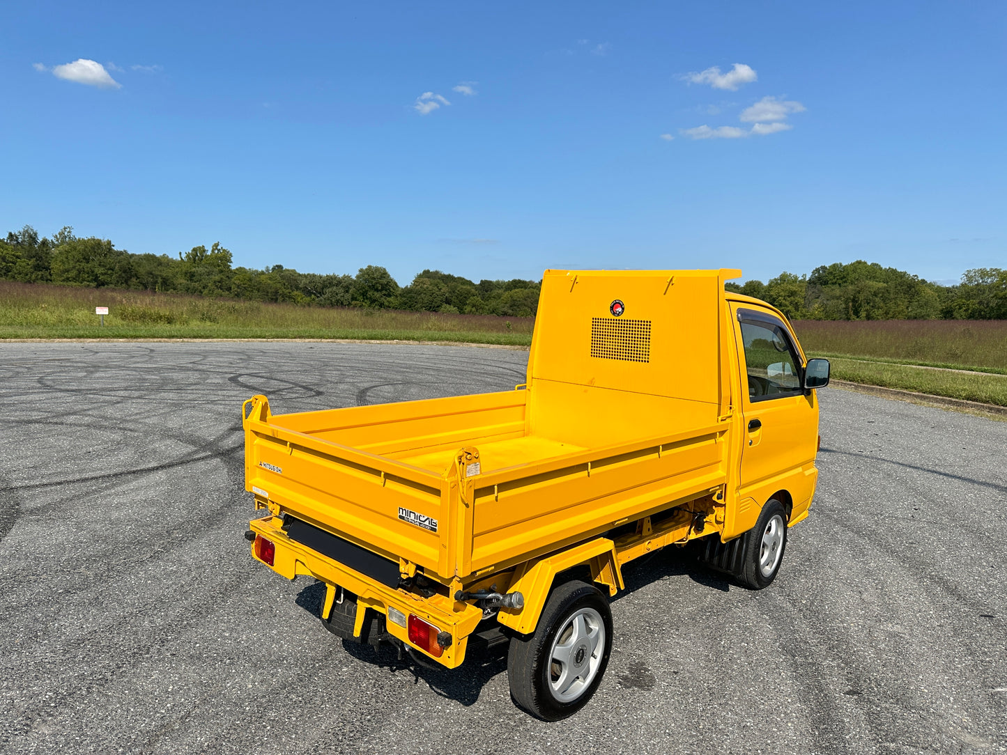 1997 MITSUBISHI MINICAB PTO DUMP TRUCK V-U42T