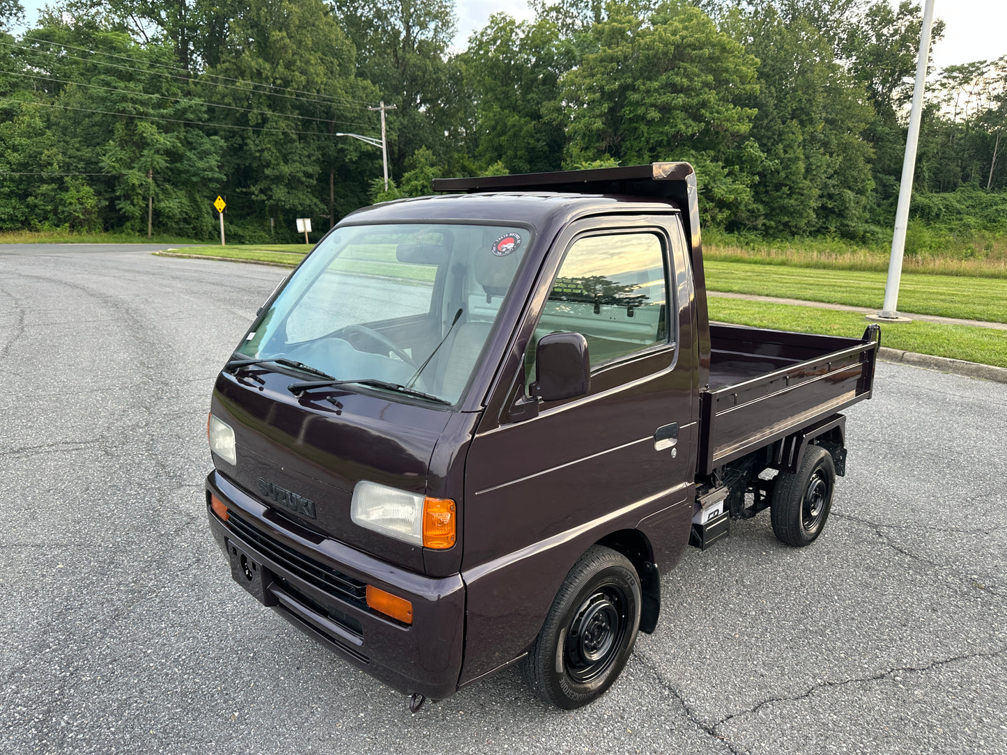 1998 SUZUKI CARRY DUMP 4WD - A/C — LOT#574