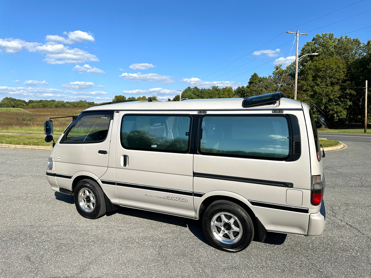 1999 TOYOTA HIACE SUPER CUSTOM G, PLEASURE WAGON CHARME KZH106