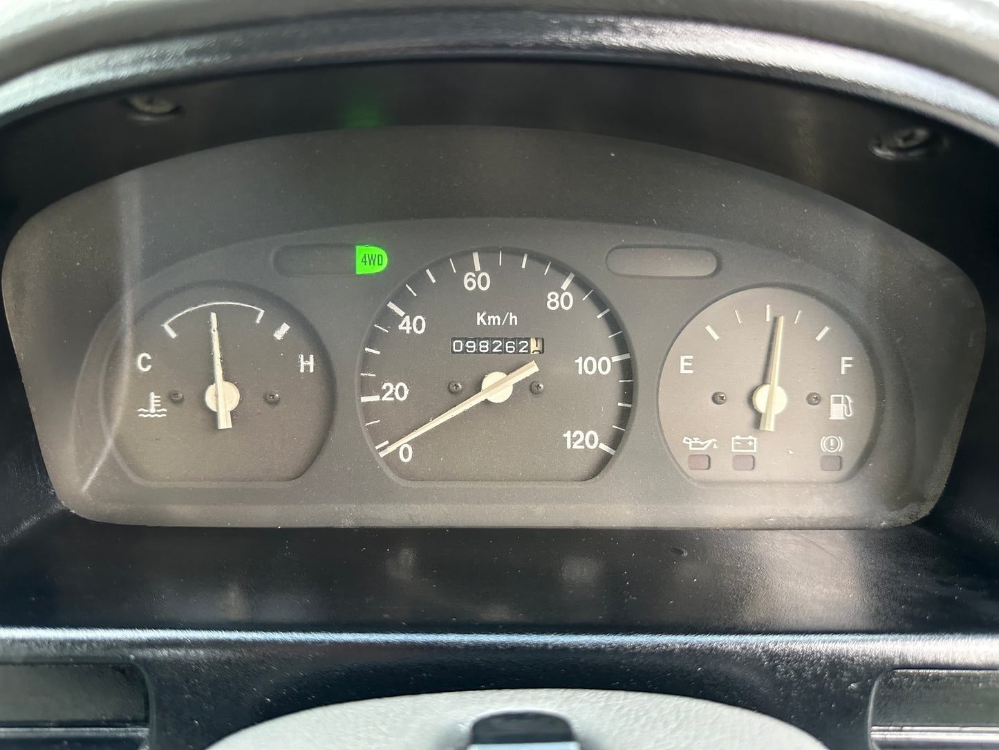 1998 SUZUKI CARRY DUMP 4WD - A/C — LOT#574