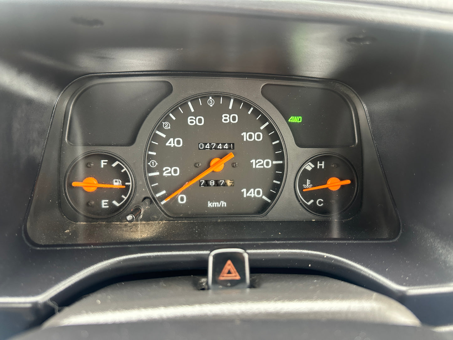 1999 SUBARU SAMBAR 4WD - FUEL INJECTED - A/C - ONLY 29K MILES — LOT#681