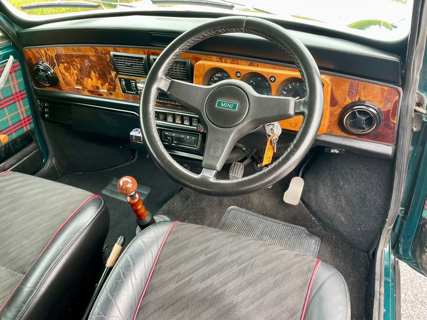 This 1995 Rover Mini Tartan