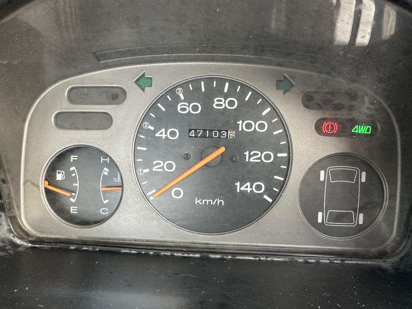 1992 SUBARU SAMBAR V-KS4