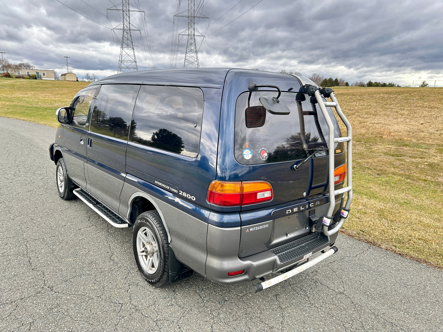 1995 MITSUBISHI DELICA SPACE GEAR EXCEED 4WD LONG WHEELBASE PF8W