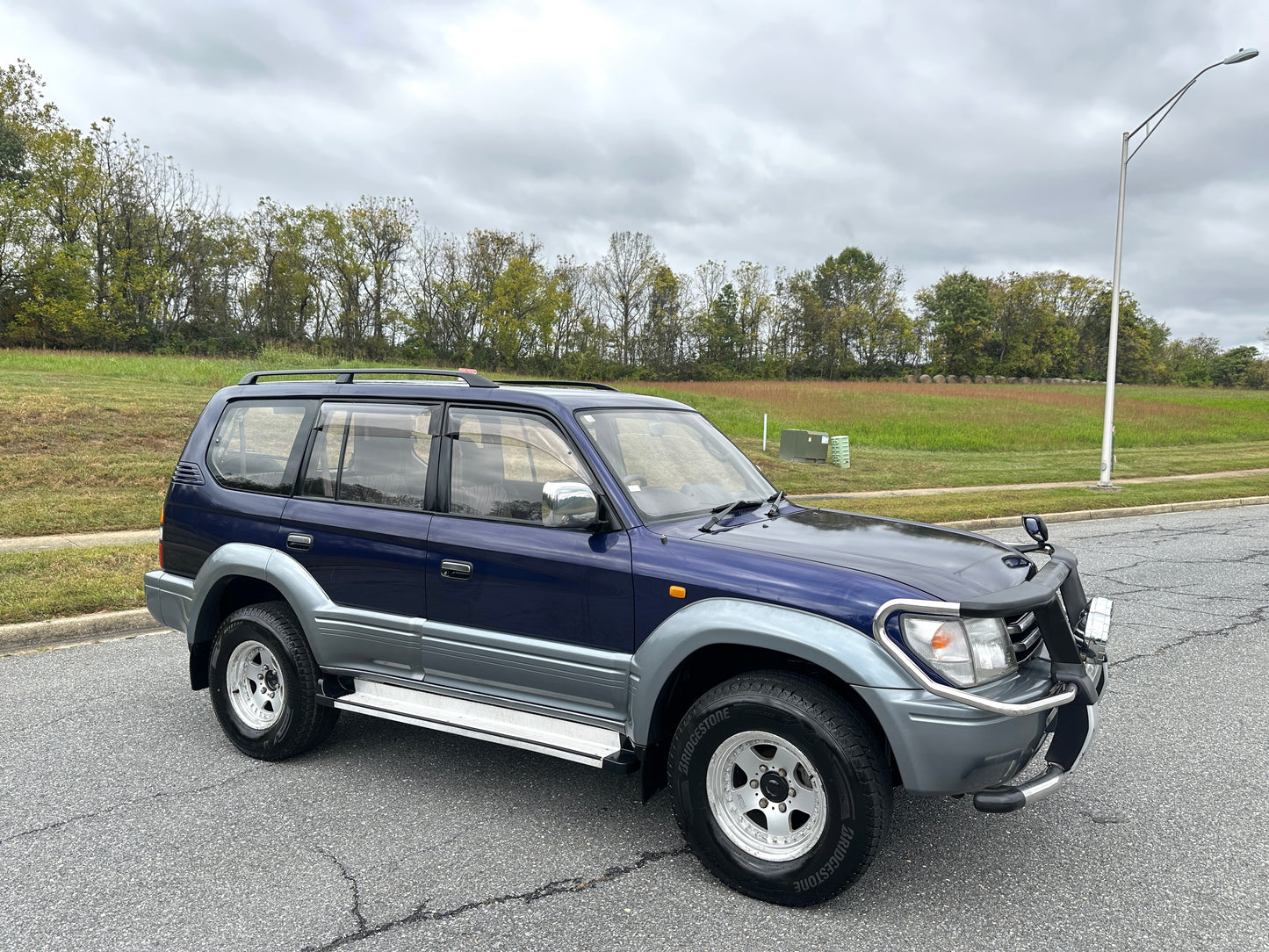 1996 TOYOTA LAND CRUISER PRADO TX 4WD - INTERCOOLED TURBO DIESEL & 5-SPEED MANUAL TRANSMISSION — LOT#535