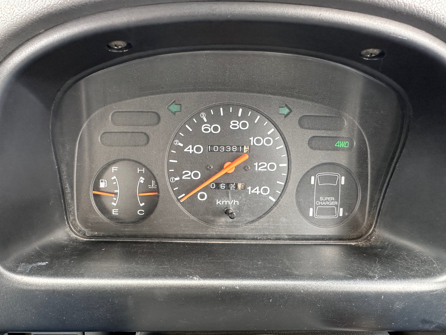 1996 SUBARU SAMBAR SUPER DELUXE SUPERCHARGED V-KS4