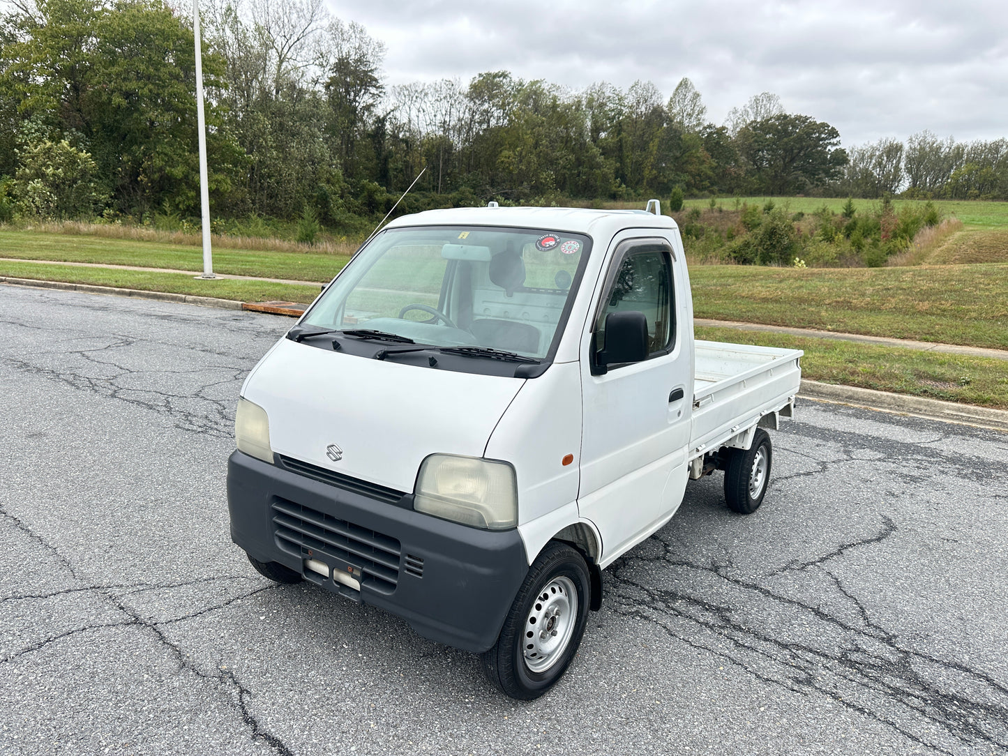 1999 SUZUKI CARRY -4WD -FUEL INJECTED -2 SPEED TRANSFER-CASE -A/C — LOT#617