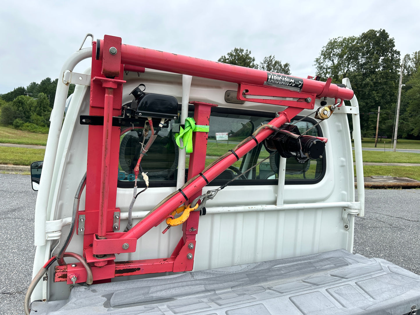 1999 SUBARU SAMBAR SUPER CHARGER TC WITH RARE CRANE - 4WD - A/C - AUTOMATIC — LOT#643