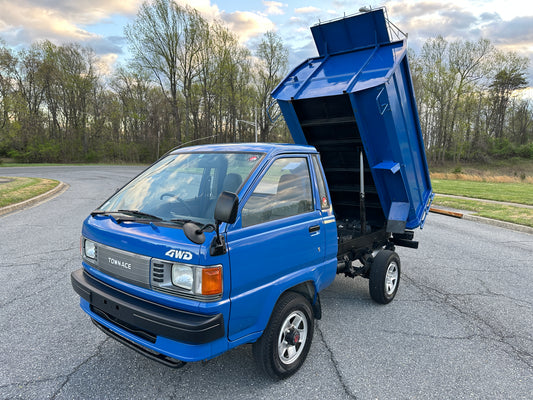 1990 TOYOTA TOWNACE HIGH-SIDE DUMP YM60