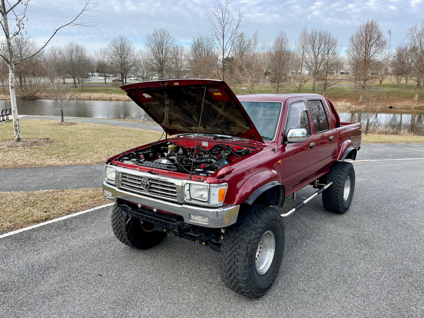 1996 Toyota HILUX SSR LN107 Quad Cab Pickup