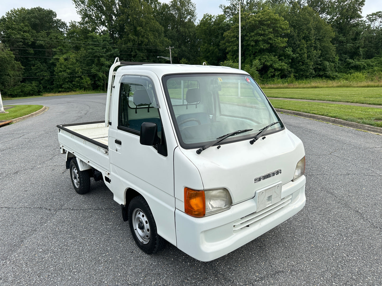 2000 SUBARU SAMBAR 4WD - A/C - POWER STEERING & AIRBAG — LOT#583