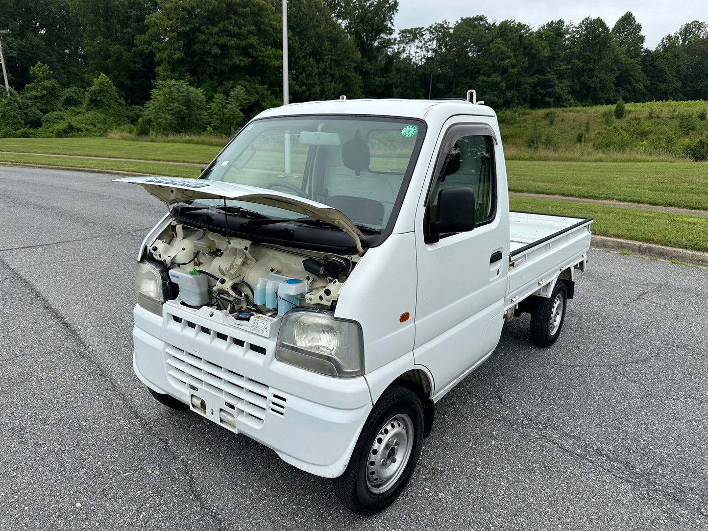 2000 SUZUKI CARRY 4WD - A/C - FUEL INJECTED — LOT#609
