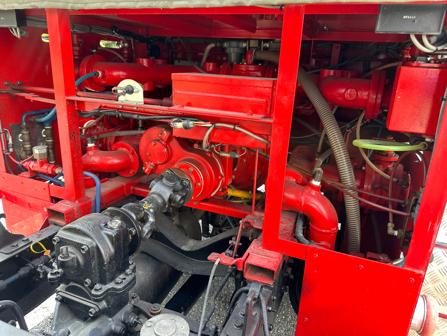 1998 TOYOTA DYNA BU172 JAPANESE FIRE TRUCK - 4WD - DIESEL — LOT#615