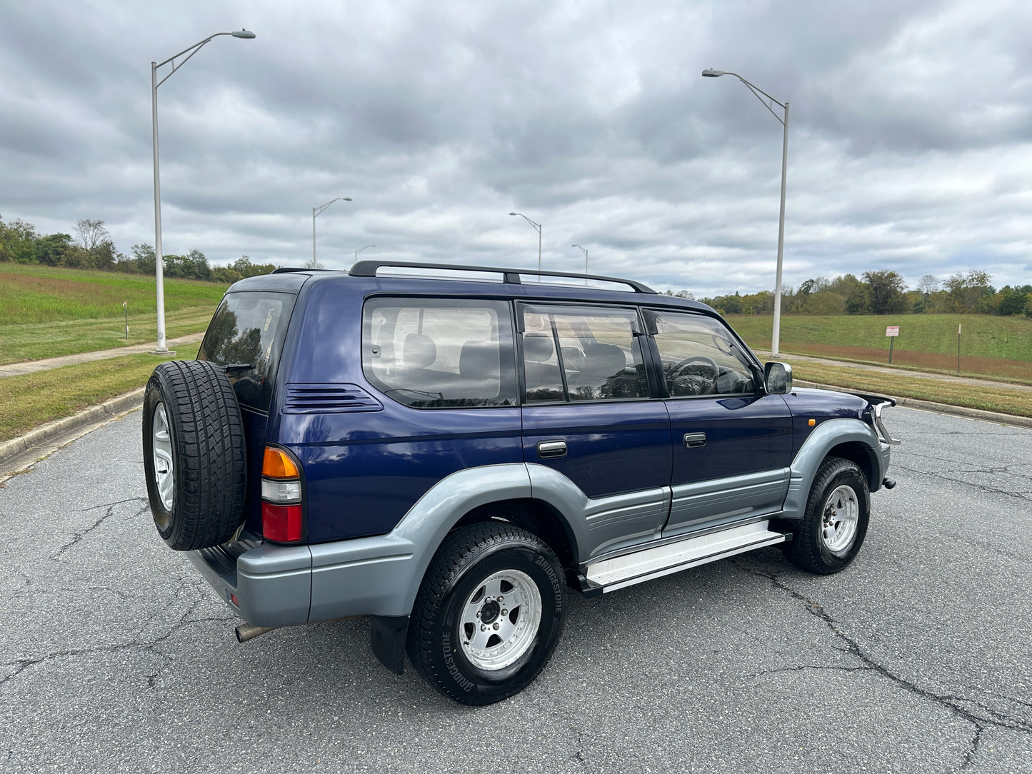 1996 TOYOTA LAND CRUISER PRADO TX 4WD - INTERCOOLED TURBO DIESEL & 5-SPEED MANUAL TRANSMISSION — LOT#535