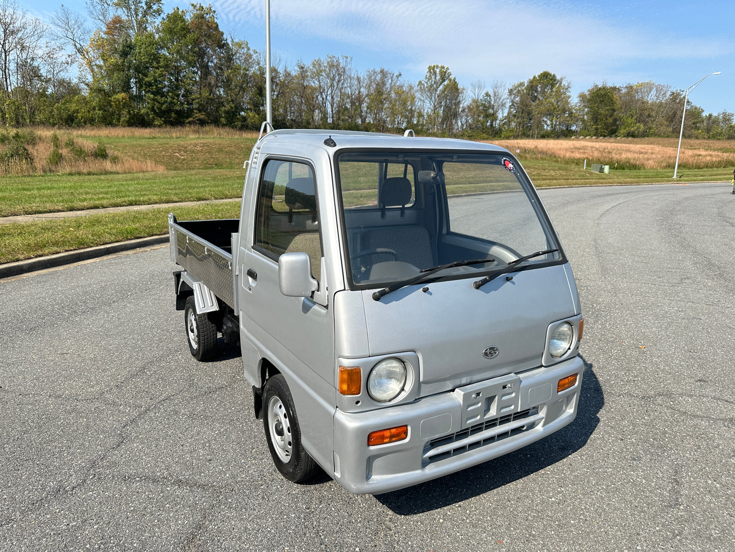 1992 SUBARU SAMBAR DUMP TRUCK V-KS4