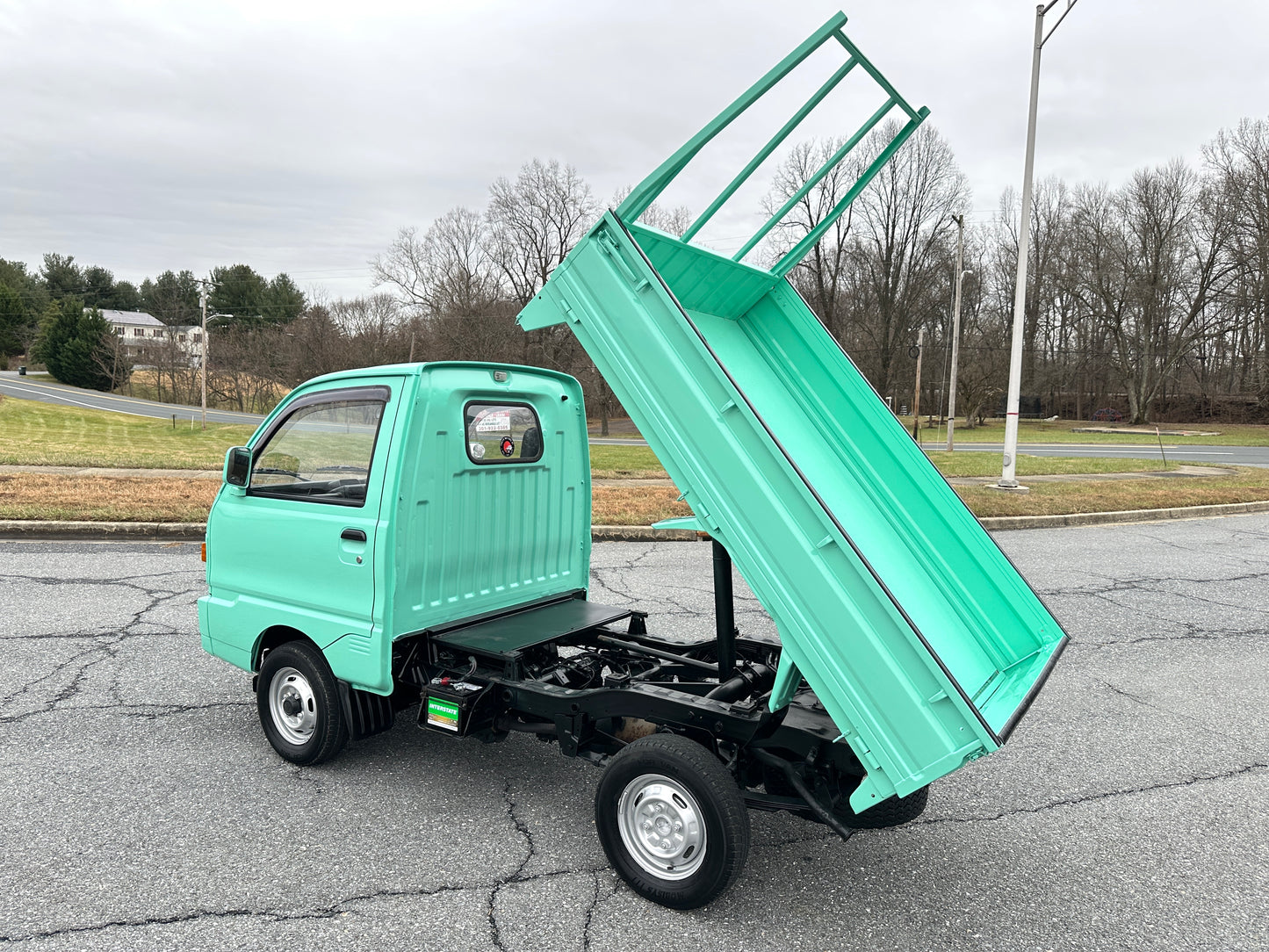 1992 MITSUBISHI MINICAB DUMP TRUCK V-U42T