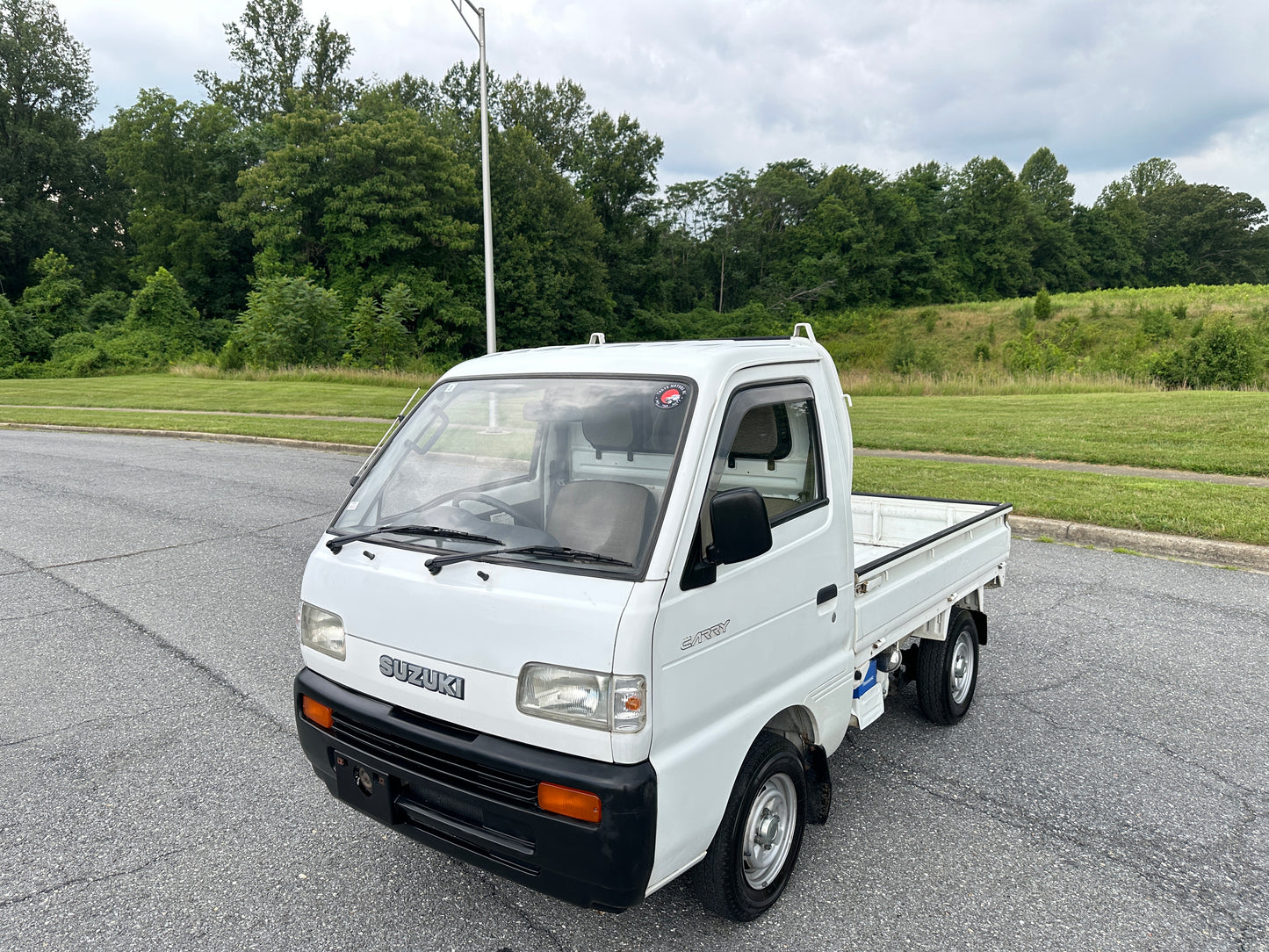 1992 SUZUKI CARRY 4WD - AIR CONDITIONING - DIFF LOCK & AXLE LOCK — LOT#577