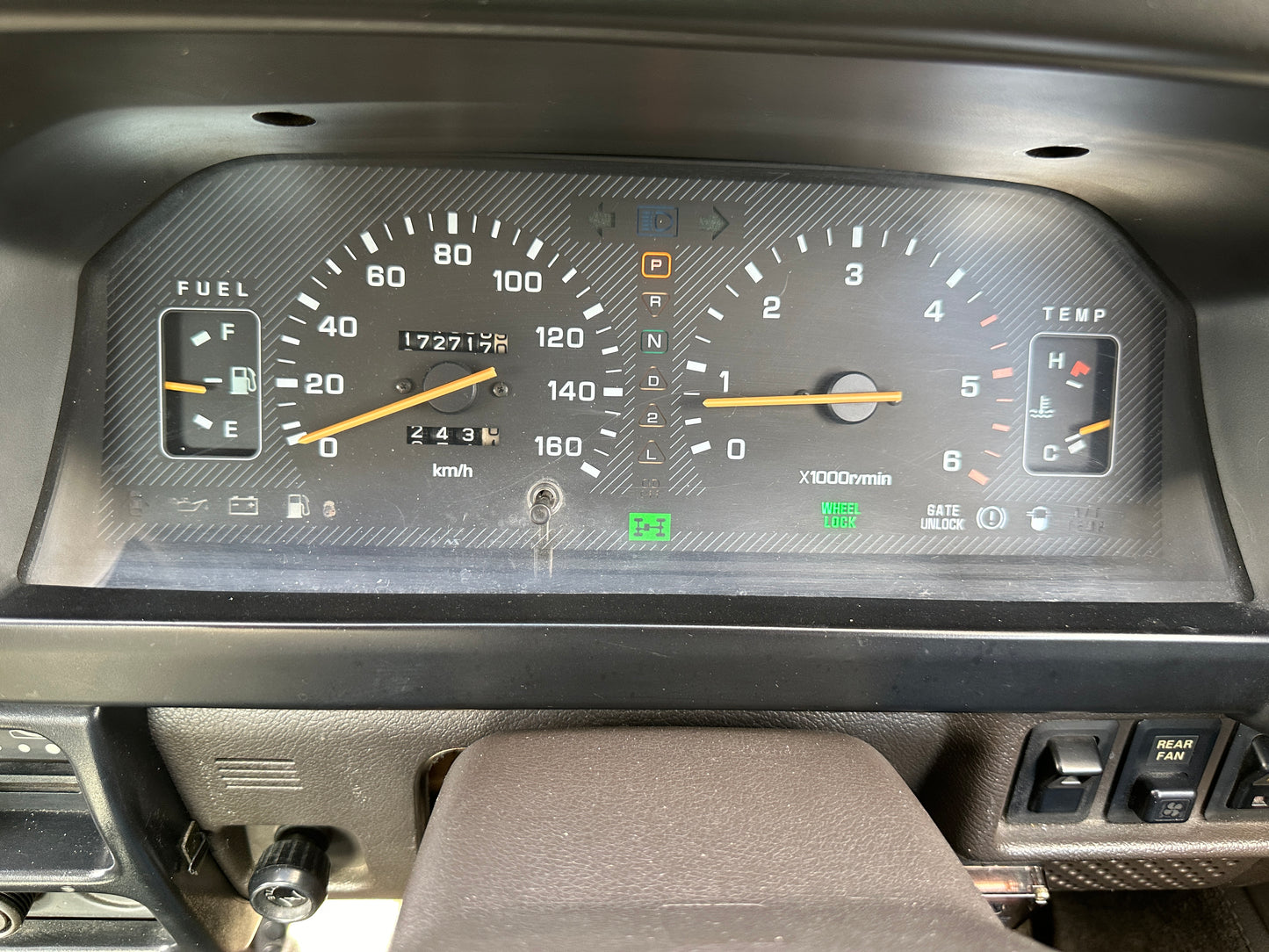 1991 MITSUBISHI DELICA STAR WAGON 4WD P25W