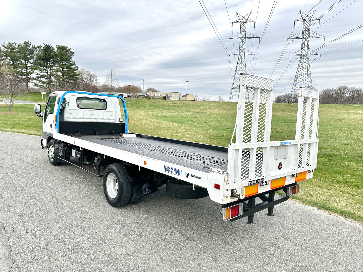 1997 ISUZU ELF ROLLBACK CAR HAULER KC-NPR70PV