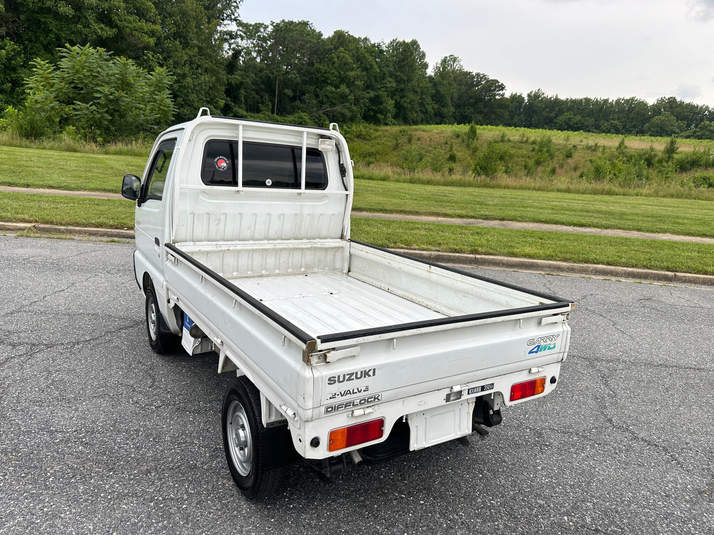 1992 SUZUKI CARRY 4WD - AIR CONDITIONING - DIFF LOCK & AXLE LOCK — LOT#577