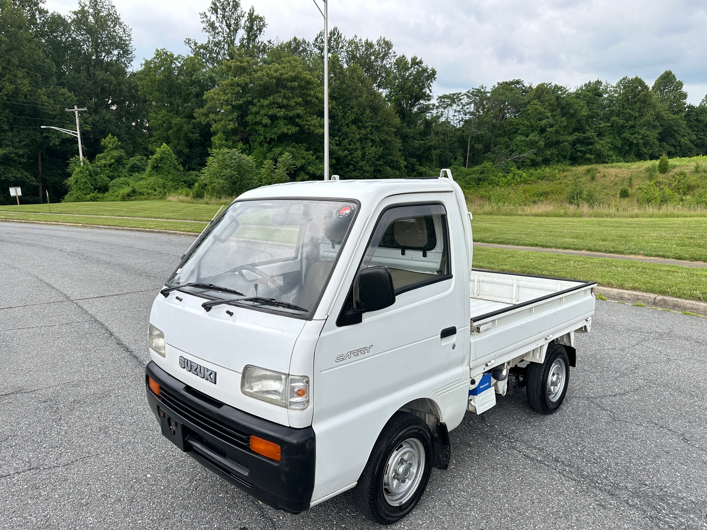 1992 SUZUKI CARRY 4WD - AIR CONDITIONING - DIFF LOCK & AXLE LOCK — LOT#577