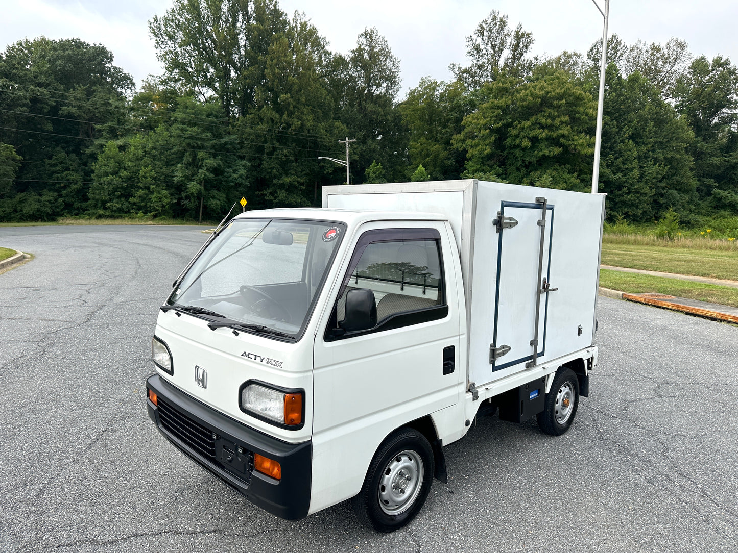 1991 HONDA ACTY REFRIGERATOR TRUCK — LOT#639